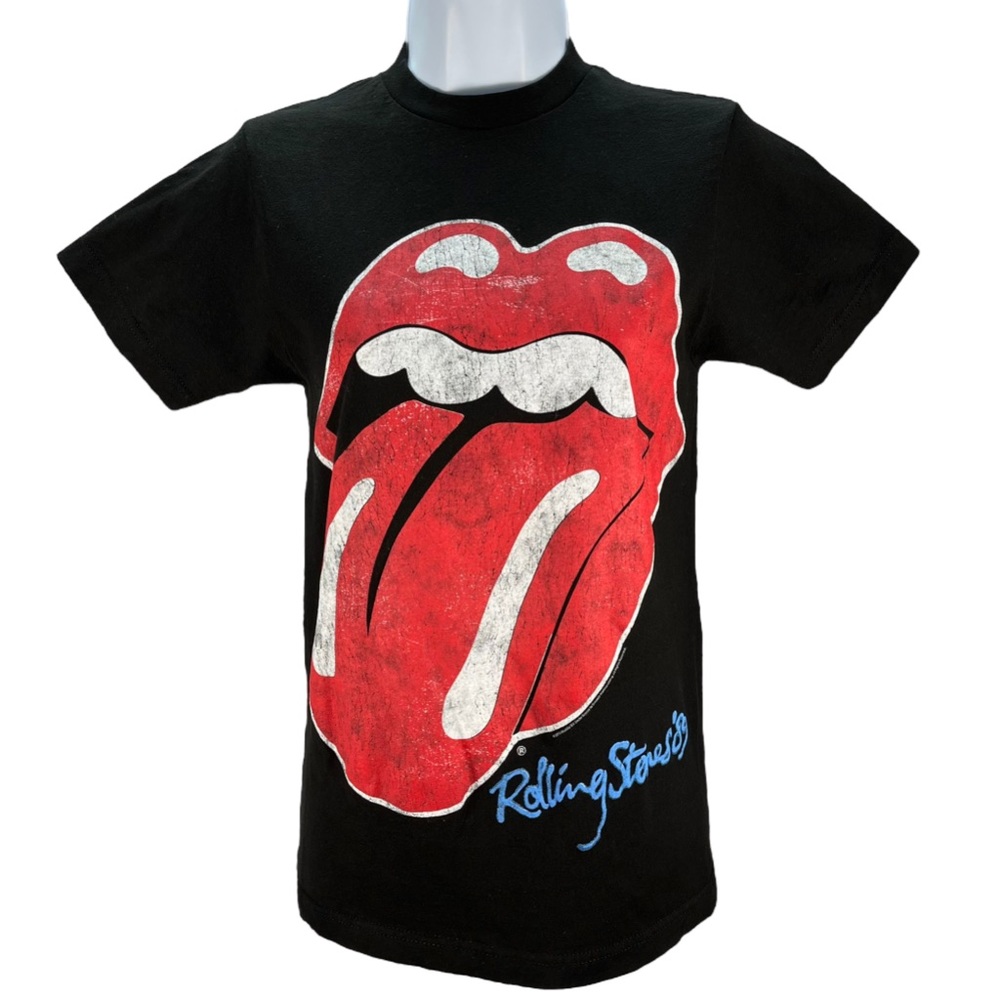 The Rolling Stones Women‎ XS 89’ Tongue Short Sleeve Crewneck Graphic T-shirt
